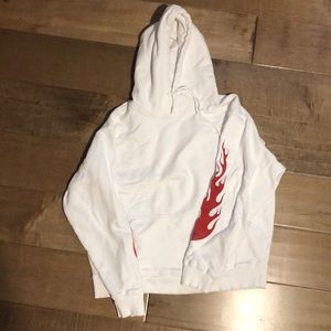 Brandy Melville white hoodie